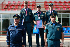 Сотрудники столичного главка МЧС России приняли участие в смотре-конкурсе профессионального мастерства "Пожарный олимп"