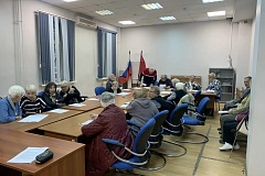 В Пресненском районе прошло заседание Президиума Совета ветеранов