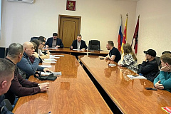 Прошло совещание главы управы с представителями подрядных организаций